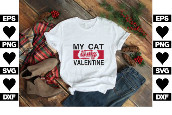 Anti Valentine's Day SVG Design, My Cat