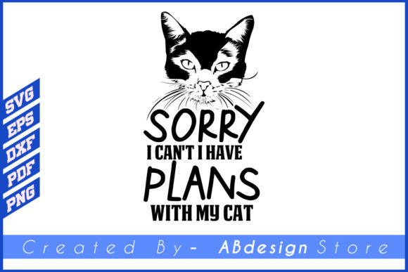 Cat Design, Cat Lover T Shirt Design Svg