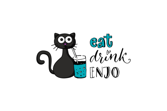 Cat Halloween Spooky Party Food Svg