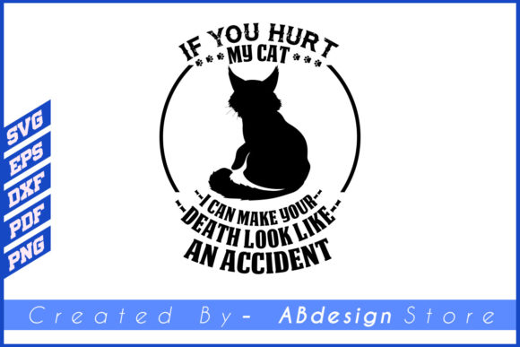 Cat T Shirt Design, Cat Lover T Shirt Svg