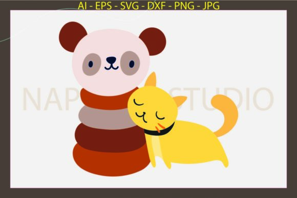 Cat Toys Boho Boho Style Svg