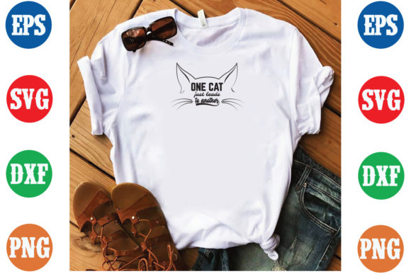 One Cat Just Leads to Another SVG Design
